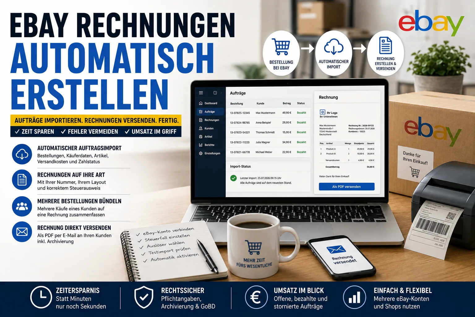 eBay Rechnungen automatisch erstellen