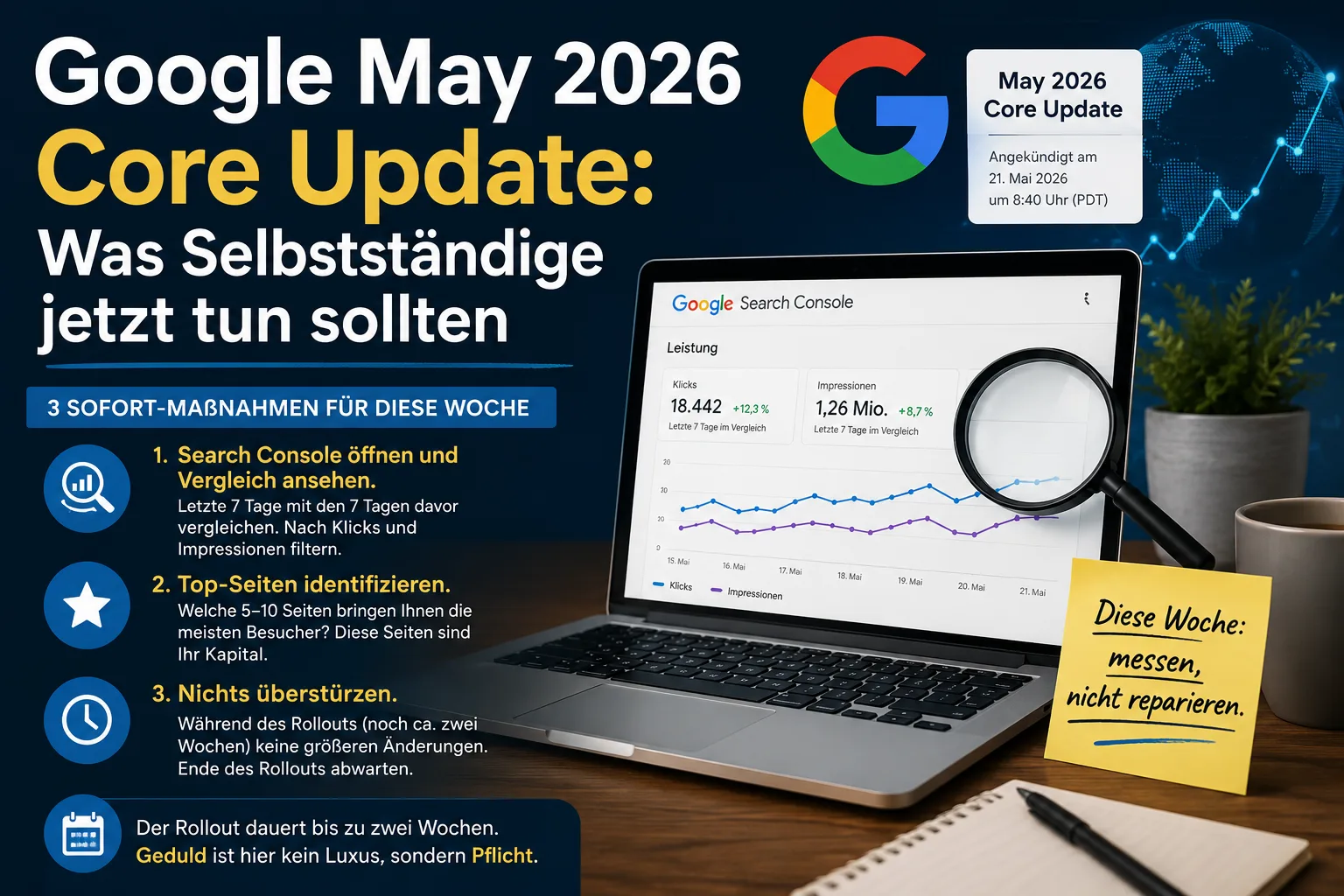 Google Core Update Mai 2026