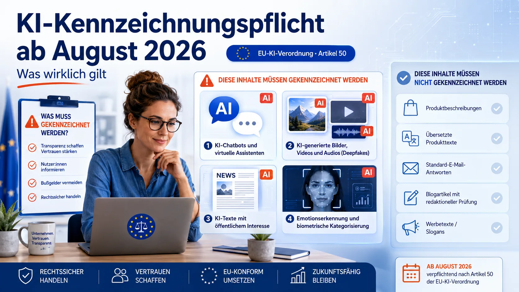 KI Kennzeichnungspflicht ab August 2026