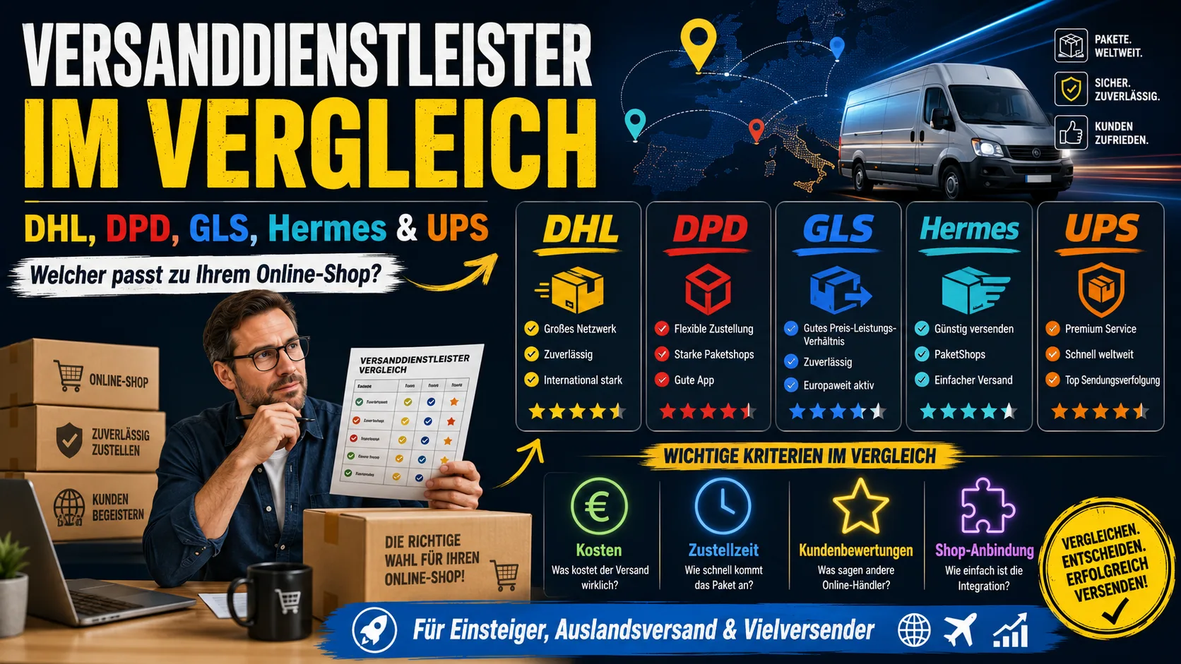 Shipping Providers Compared: Which One Fits Your Online Store?